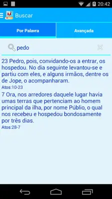 Biblia Sagrada JMC android App screenshot 2